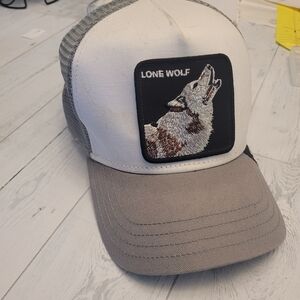 Lone Wolf Trucker Hat